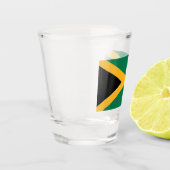 Verre A Shot Drapeau de la Jamaïque (Gauche)