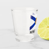 Verre A Shot Drapeau de la Nouvelle-Écosse, Canada (Gauche)