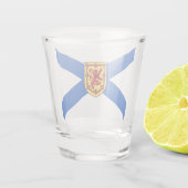 Verre A Shot Drapeau de la Nouvelle-Écosse halifax canada (Dos)