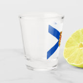 Verre A Shot Drapeau de la Nouvelle-Écosse halifax canada (Gauche)