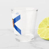 Verre A Shot Drapeau de la Nouvelle-Écosse halifax canada (Droite)