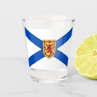 Verre A Shot Drapeau de la Nouvelle-Écosse halifax canada