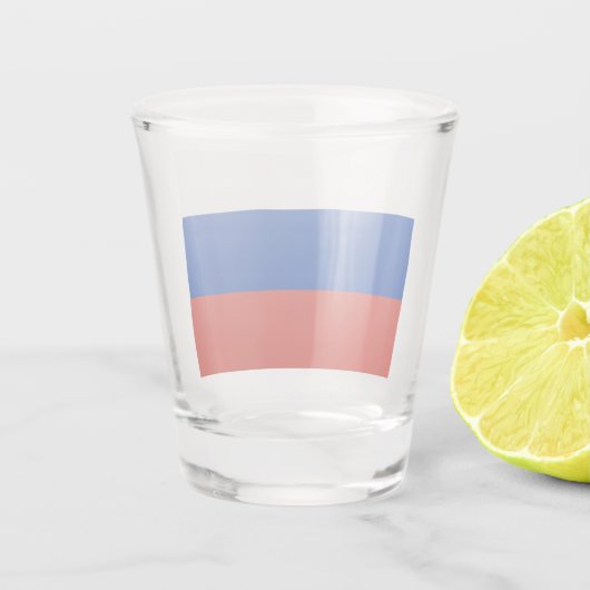 Verre A Shot Drapeau de la Russie (Dos)