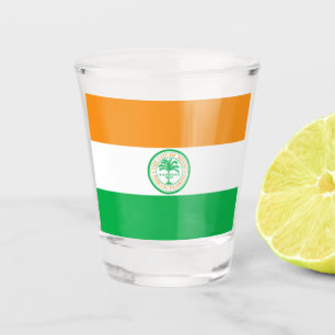 Verre A Shot Drapeau de la ville de Miami