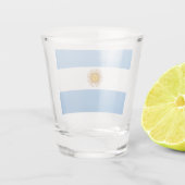 Verre A Shot Drapeau de l'Argentine (Dos)