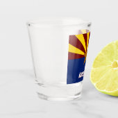 Verre A Shot Drapeau de l'Arizona (Gauche)