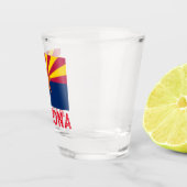 Verre A Shot Drapeau de l'Arizona (Droite)