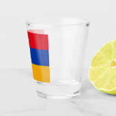 Verre A Shot Drapeau de l'Arménie (Droite)