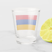 Verre A Shot Drapeau de l'Arménie (Dos)