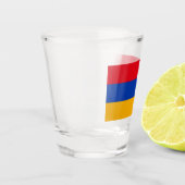Verre A Shot Drapeau de l'Arménie (Gauche)
