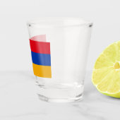 Verre A Shot Drapeau de l'Arménie (Droite)