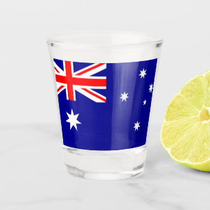 Verre A Shot Drapeau de l'Australie