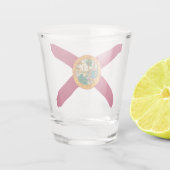 Verre A Shot Drapeau de l'État de Floride (Dos)