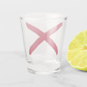 Verre A Shot Drapeau de l'état de l'Alabama (Dos)