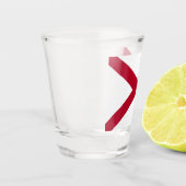 Verre A Shot Drapeau de l'état de l'Alabama (Gauche)