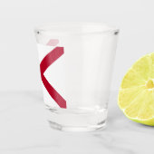 Verre A Shot Drapeau de l'état de l'Alabama (Droite)