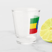 Verre A Shot Drapeau de l'Éthiopie (Gauche)
