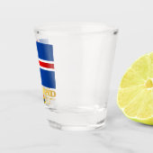 Verre A Shot Drapeau de l'Islande (Droite)