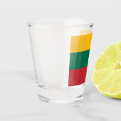 Verre A Shot Drapeau de Lituanie (Gauche)