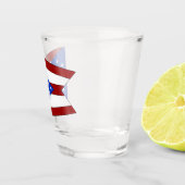 Verre A Shot Drapeau de l'Ohio (Droite)