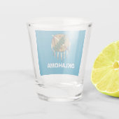 Verre A Shot Drapeau de l'Oklahoma (Dos)