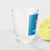 Verre A Shot Drapeau de l'Oklahoma (Gauche)