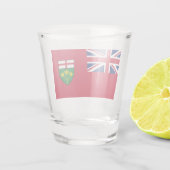 Verre A Shot drapeau de l'Ontario (Dos)