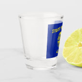 Verre A Shot Drapeau de l'Oregon (Gauche)