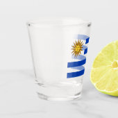 Verre A Shot Drapeau de l'Uruguay (Gauche)