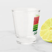 Verre A Shot Drapeau de pastèque (Gauche)