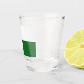 Verre A Shot Drapeau de Saxe (État allemand) (Droite)