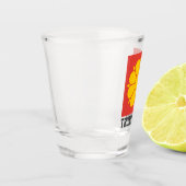 Verre A Shot Drapeau de Trondheim, Norvège (Gauche)