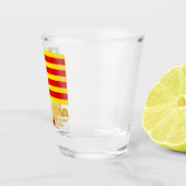 Verre A Shot Drapeau de Valence (Droite)