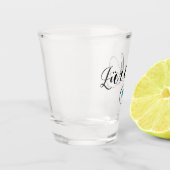 Verre A Shot Drapeau de Zurich en Coeur, Zurich, Suisse (Gauche)