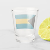 Verre A Shot Drapeau des Bahamas (Dos)