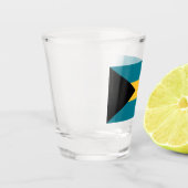 Verre A Shot Drapeau des Bahamas (Gauche)