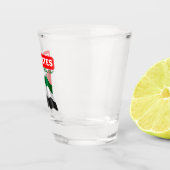 Verre A Shot Drapeau des Émirats arabes unis patriotique (Droite)