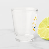 Verre A Shot Drapeau d'État de Rhode Island (Gauche)