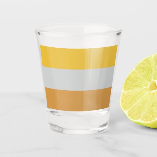 Verre A Shot Drapeau d'invalidité (Devant)