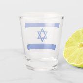 Verre A Shot Drapeau d'Israël (Dos)