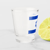 Verre A Shot Drapeau d'Israël (Gauche)