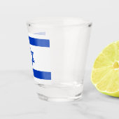 Verre A Shot Drapeau d'Israël (Droite)