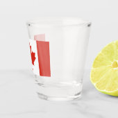 Verre A Shot Drapeau du Canada (Droite)