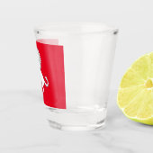 Verre A Shot Drapeau du comté de Kent (Droite)