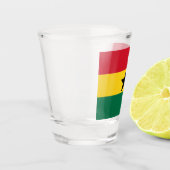 Verre A Shot Drapeau du Ghana (Gauche)
