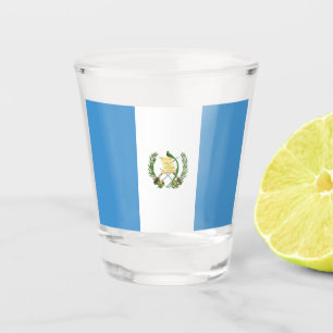 Verre A Shot Drapeau du Guatemala