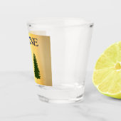 Verre A Shot Drapeau du Maine (1901) (Droite)