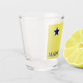 Verre A Shot Drapeau du Maine(1901) (Gauche)