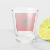 Verre A Shot Drapeau du Maroc (Dos)