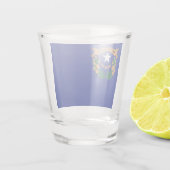 Verre A Shot Drapeau du Nevada (Dos)